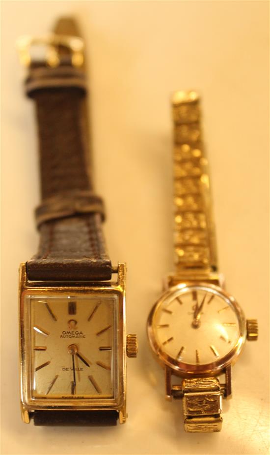 2 ladies Omega watches